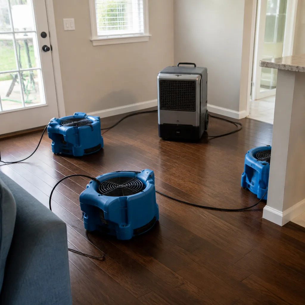 Water damage drying